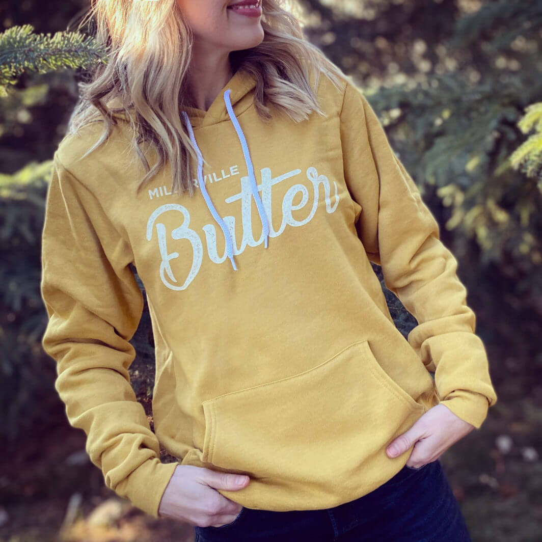 Mustard Yellow Hoodie