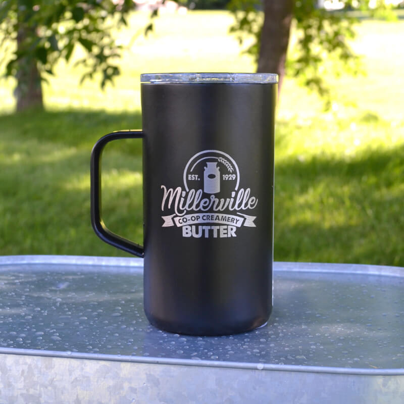 Black 22oz Coffee Mug